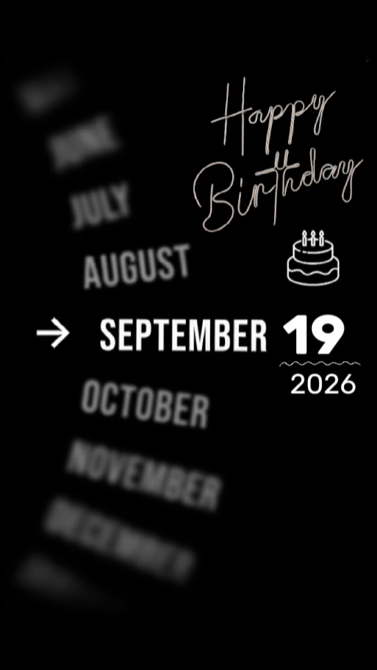 ULANG TAHUN ANAK 19 SEPTEMBE