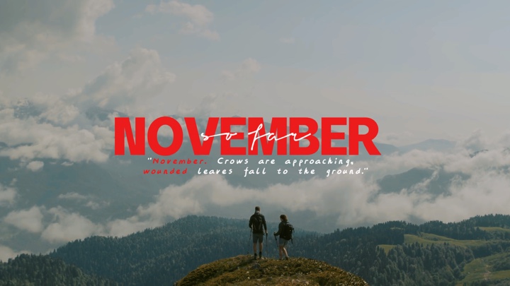 Novembro até agora 