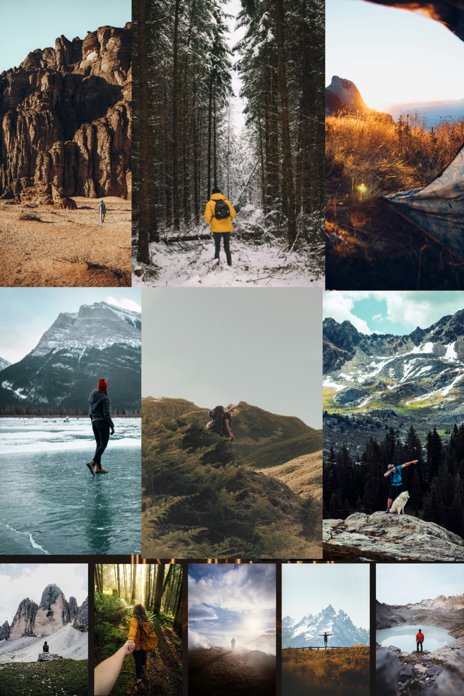 11 photos collage 