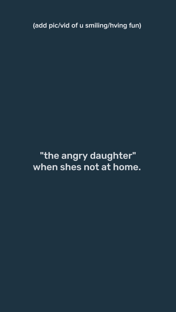 the angry daughter