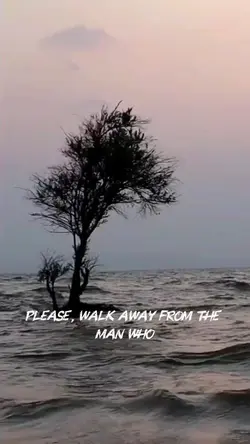 Please walk away