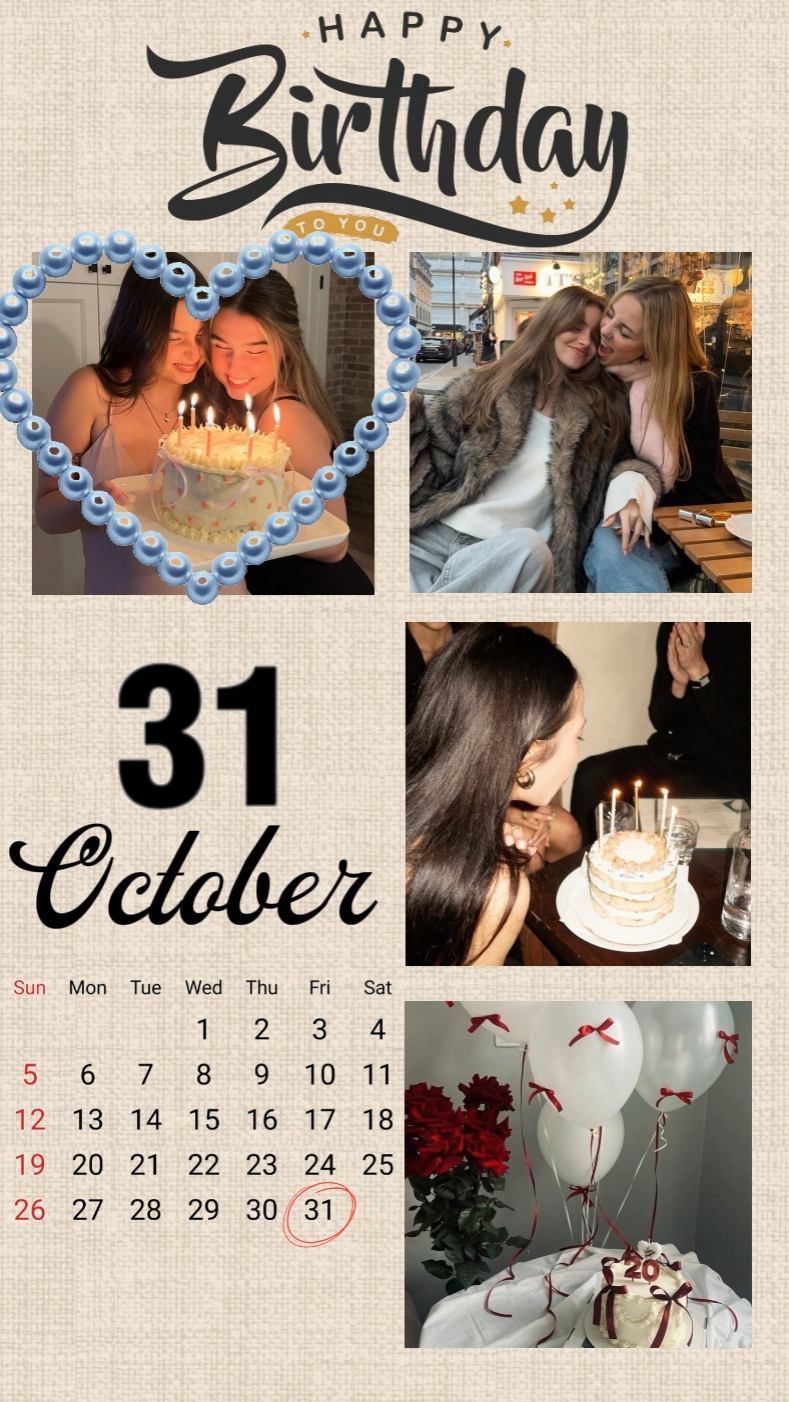 ANIVERSÁRIO 31 DE OUTUBRO