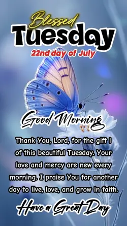 Blessed Tuesday
