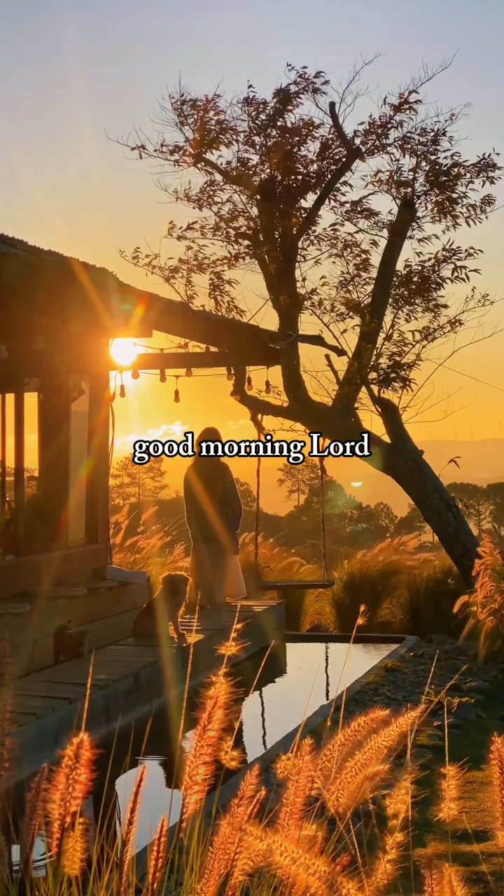 selamat pagi Tuhan 