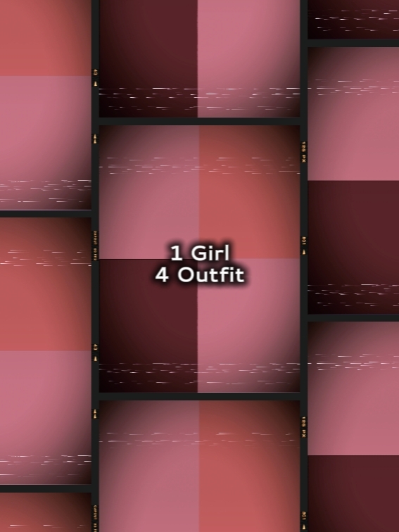 girl 4outfits