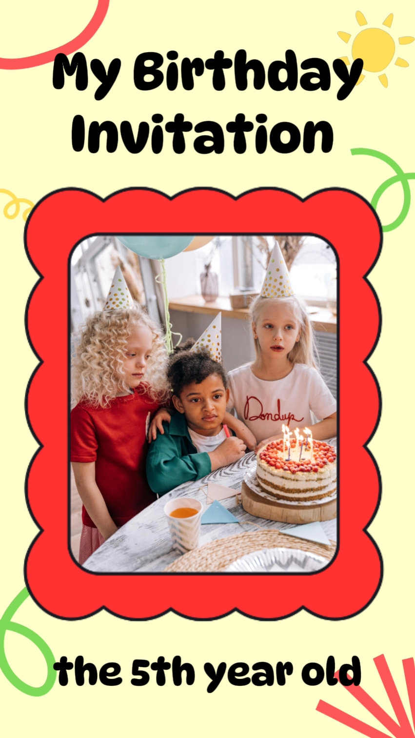 INVITACIÓN DE CUMPLEAÑOS