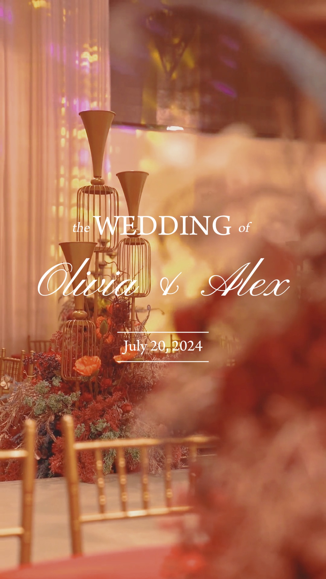 Cinema de casamento