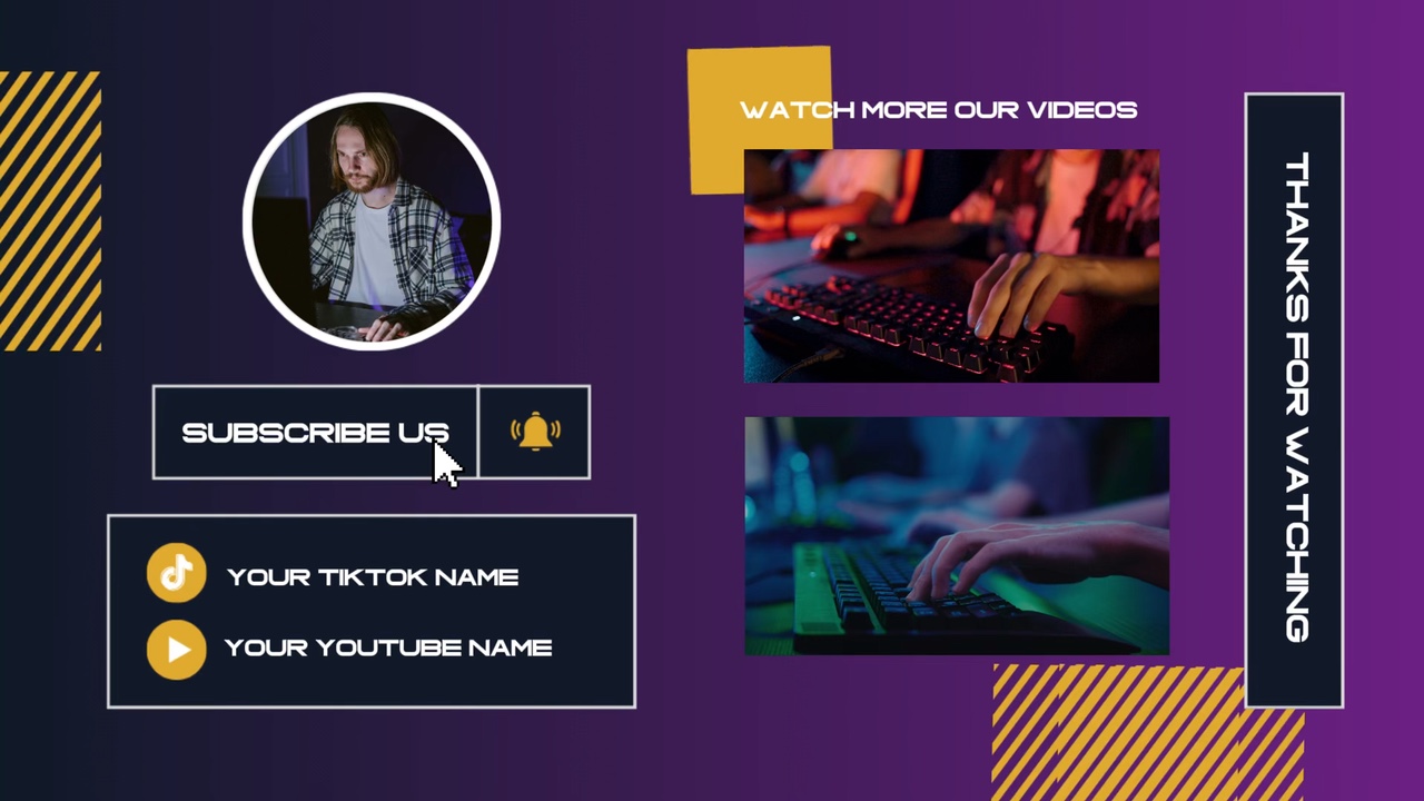 Template Outro Keren