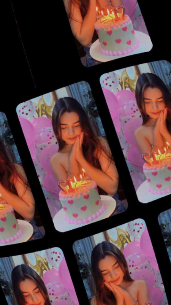 fille d'anniversaire