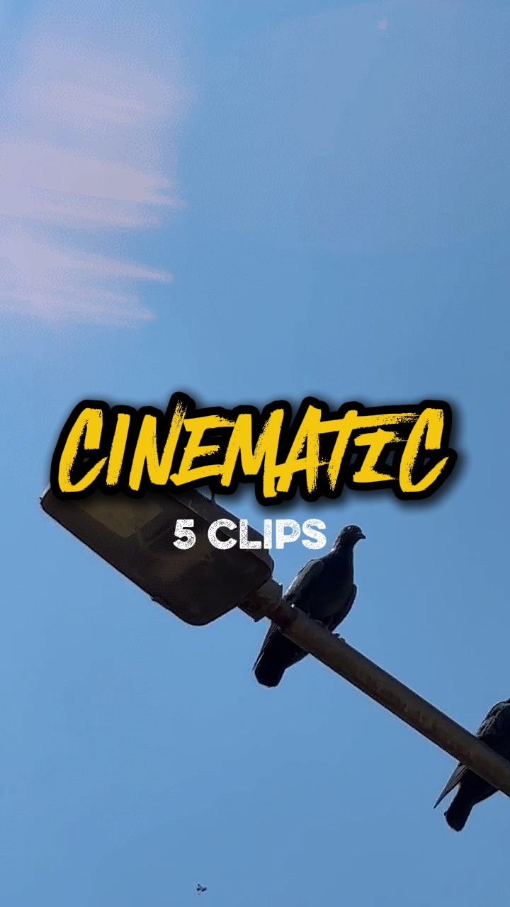 5 CLIPS CINEMÁTICOS 