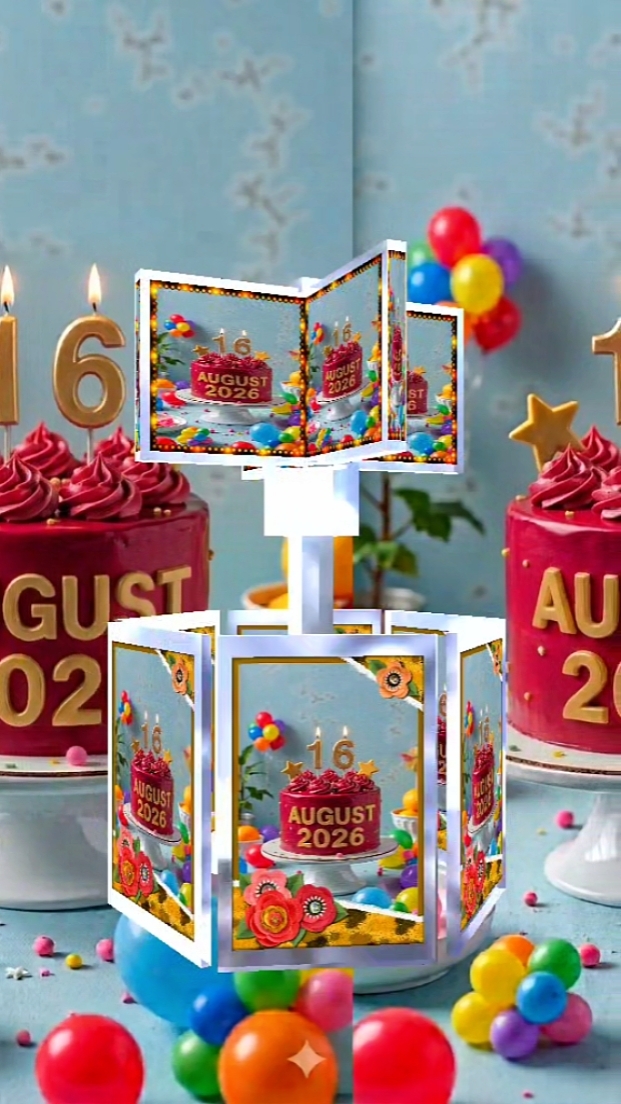 Birthday 16 AUGUST 