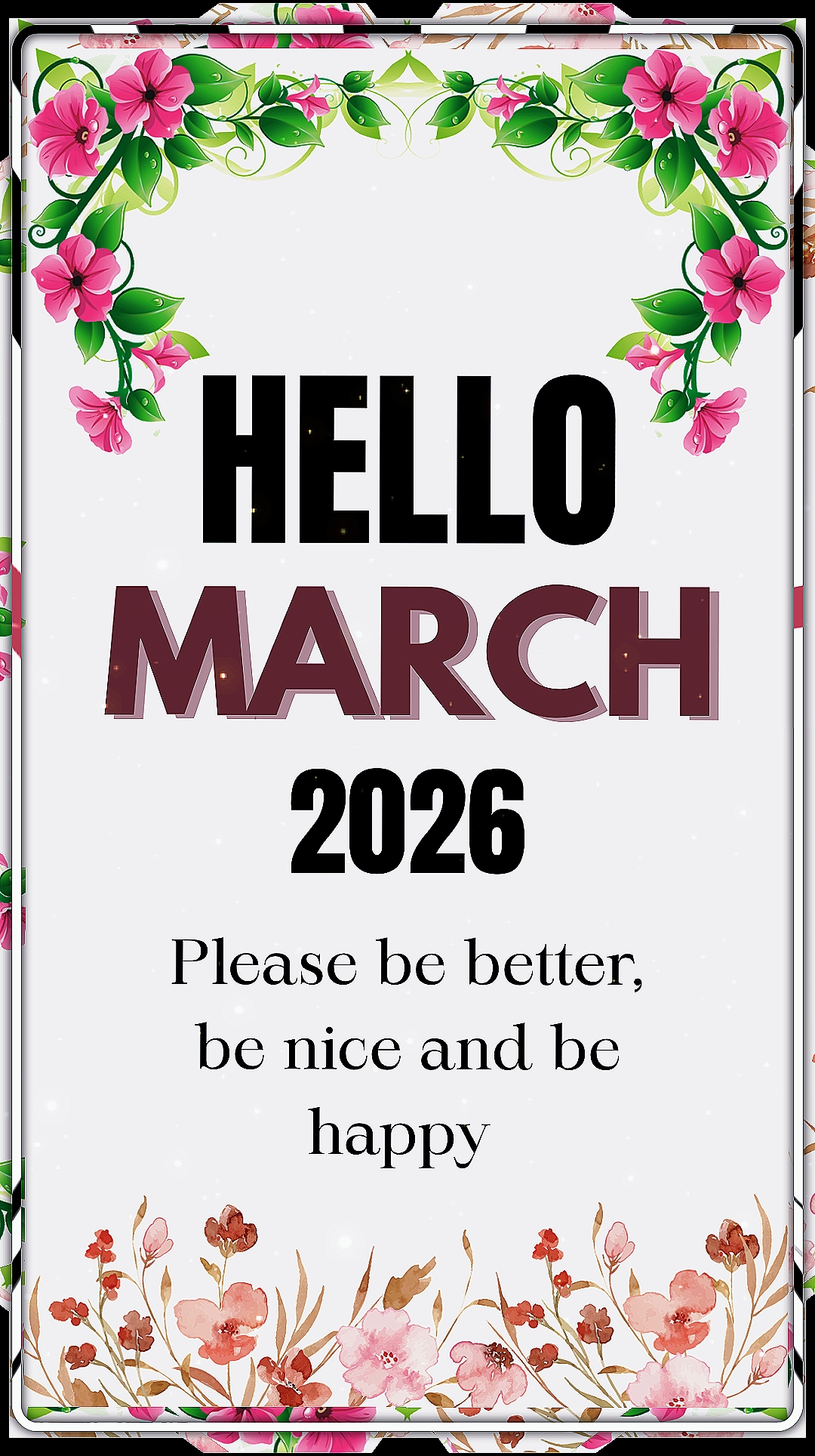 Bienvenue mars 2026