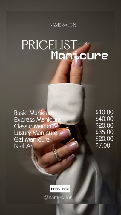 MANICURA PRECIALISTA