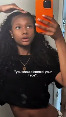 control your face