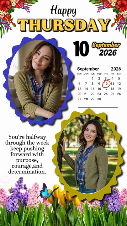 Jueves 10 de septiembre de 2026