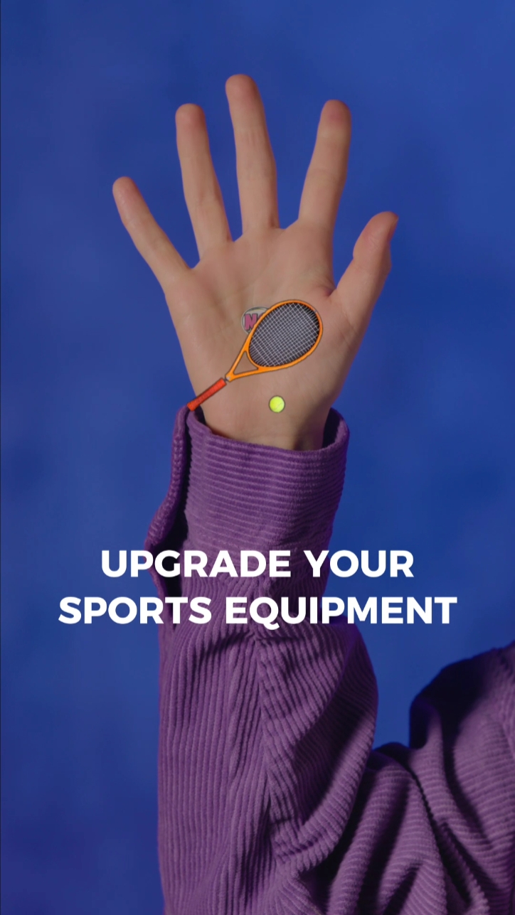 Deportes-Raqueta de Tenis-Estilo TikTok