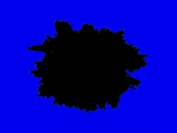 Ink blot transition 