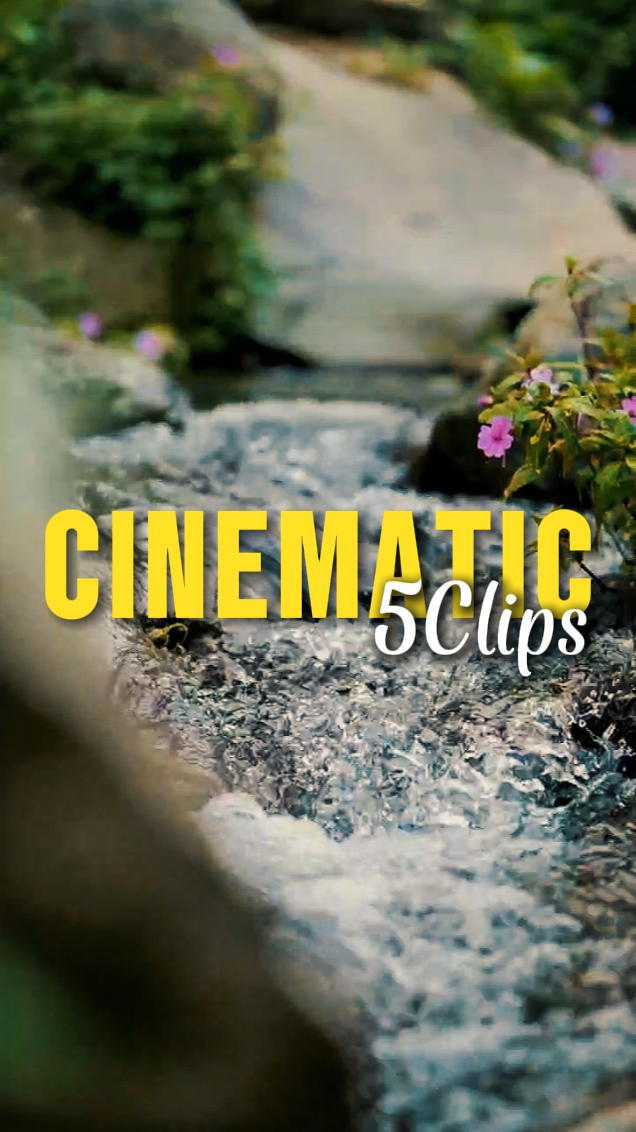 Cinematográfico 5 vídeos 