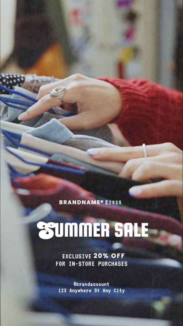 Venta De Verano En La Tienda
