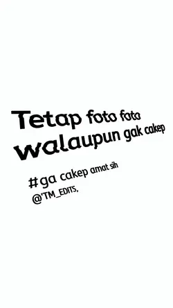 Tetep foto foto aja