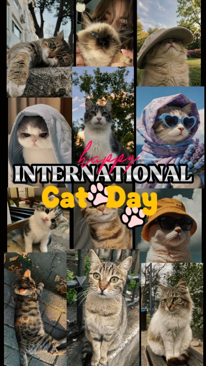 Alles Gute zum Katzentag