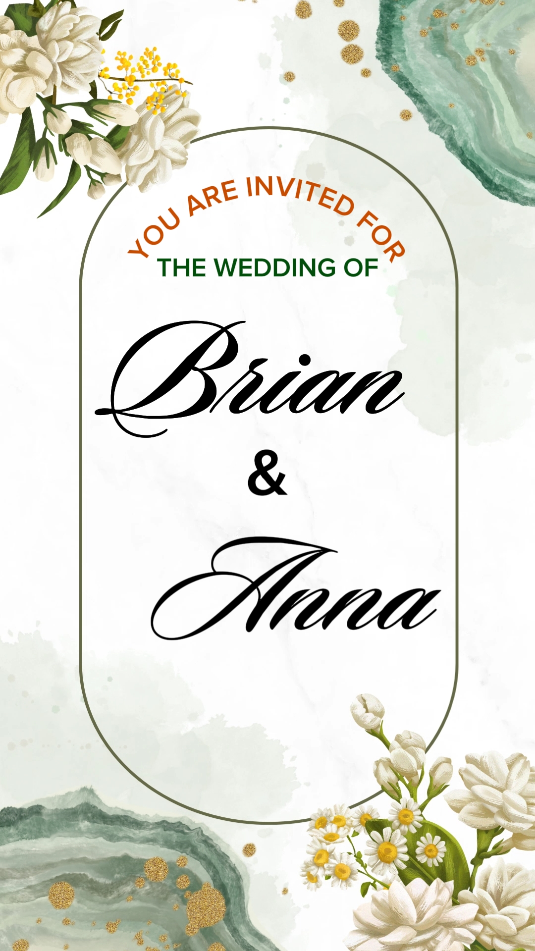 wedding invitation