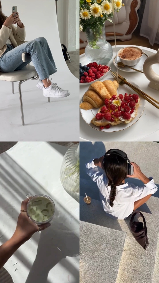 4 grid videos