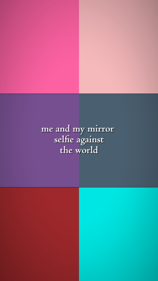 selfie cermin