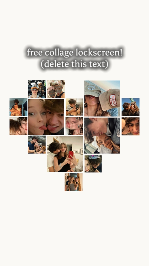 Collage de corazón 