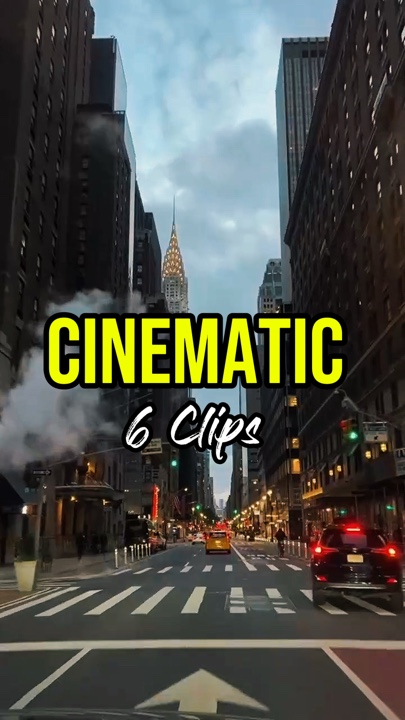 6 Clips Cinematic 