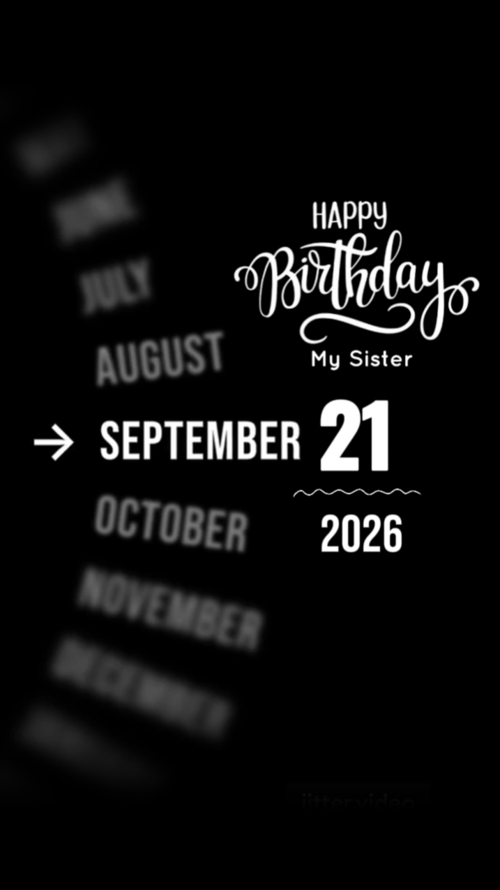 BDAY SCHWESTER 21 SEPTE
