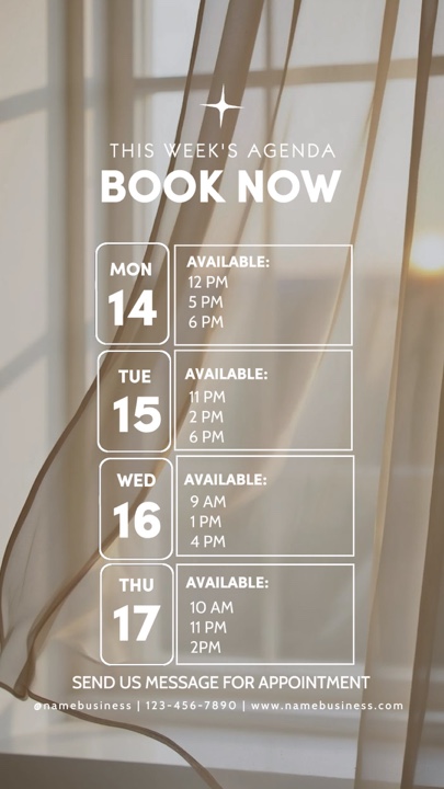JADWAL TERSEDIA