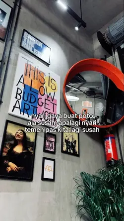 temen pas lagi susah