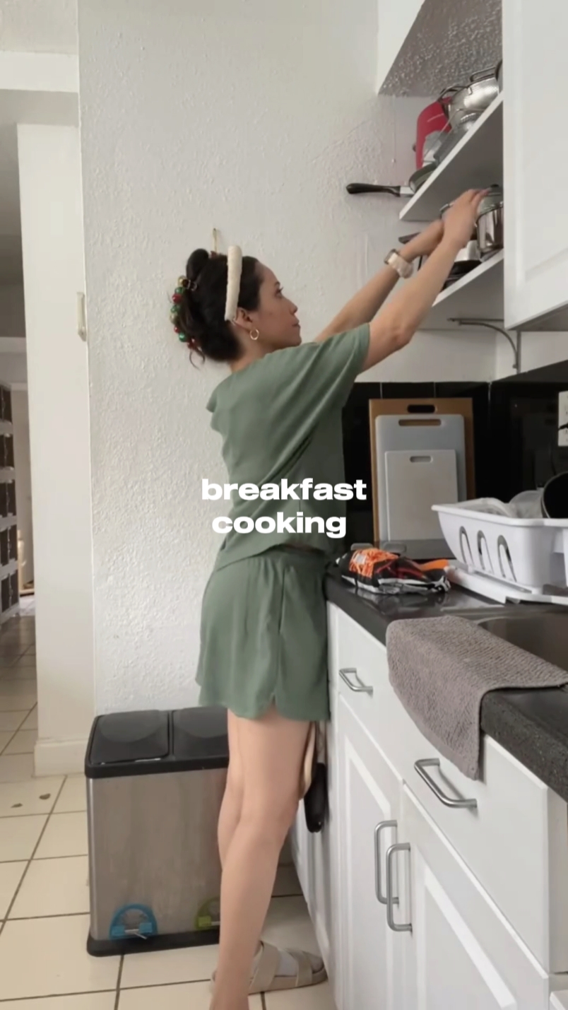 Frühstück kochen 