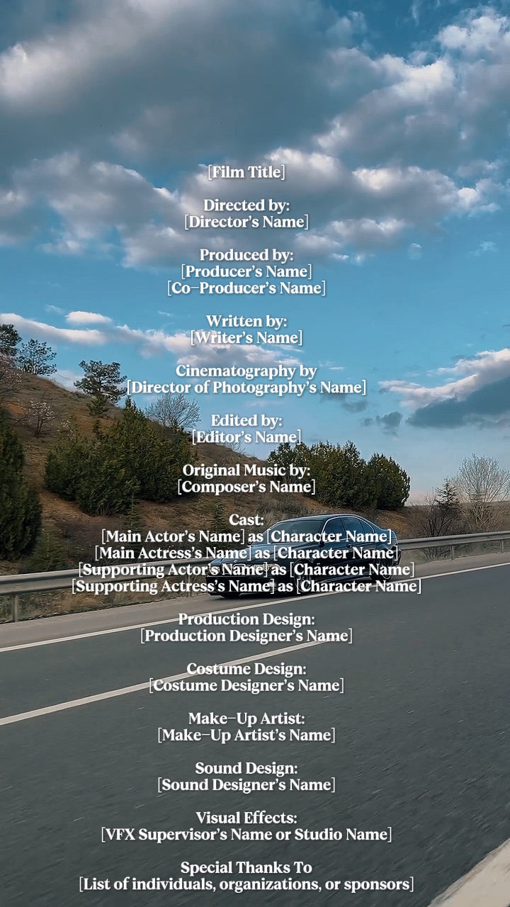 Film Kredit Outro