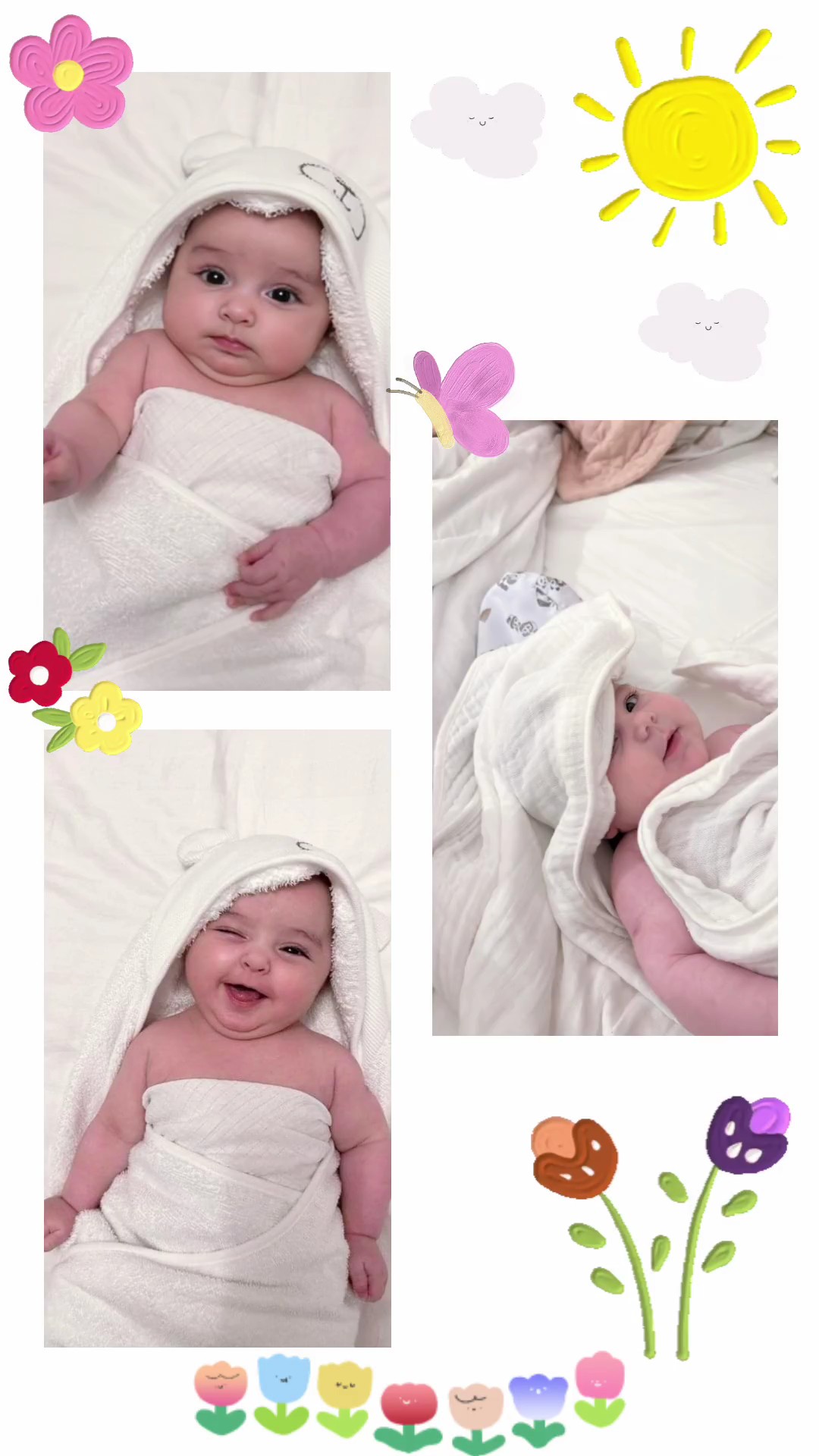 3foto grid cute