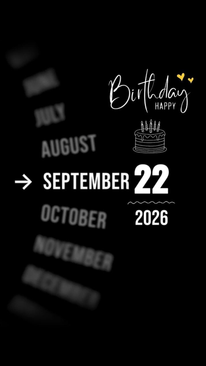BDAY DAUGHTER 22 SEP