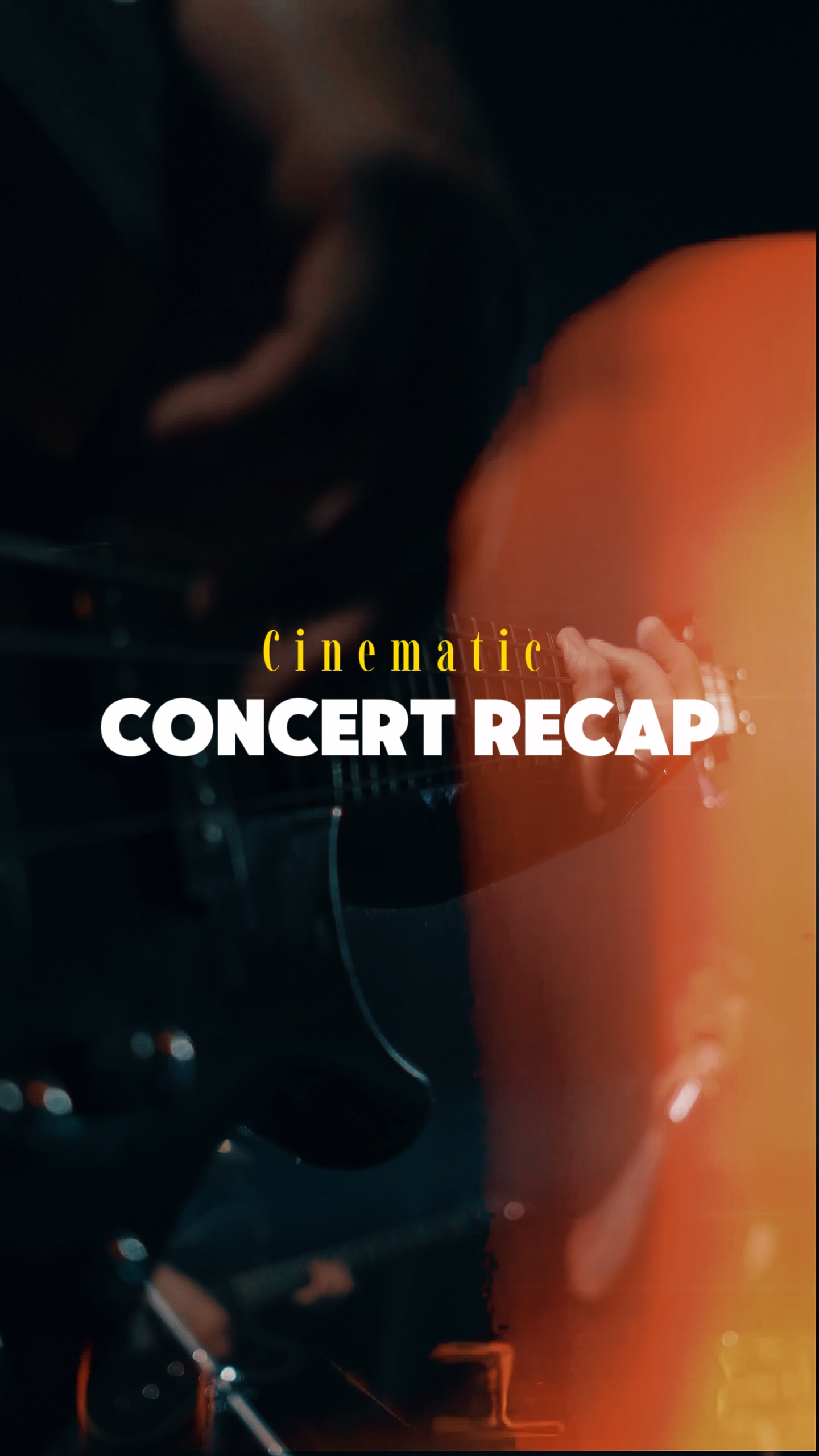 Récapitulatif du concert 