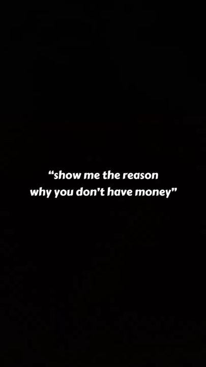 Don’t have money
