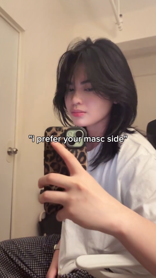 "i prefer your masc