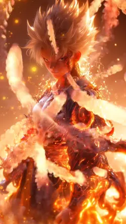 Fire burn & circle