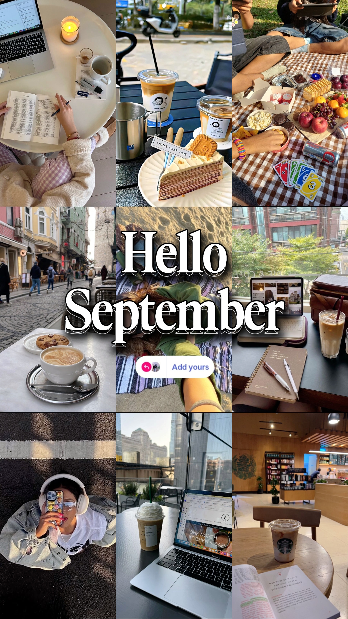 Bonjour septembre 