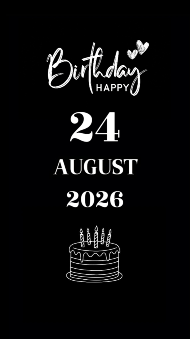 ULANG TAHUN AYAH 24 AGUSTUS