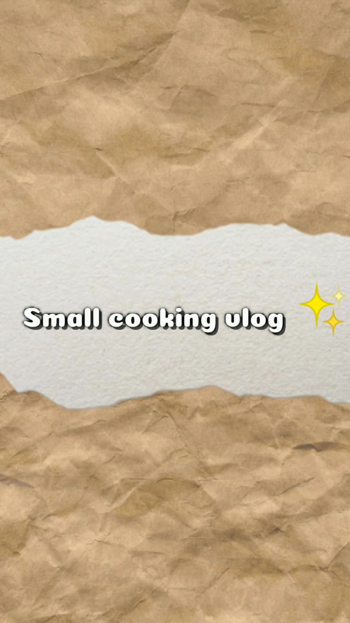 Small cooking vlog