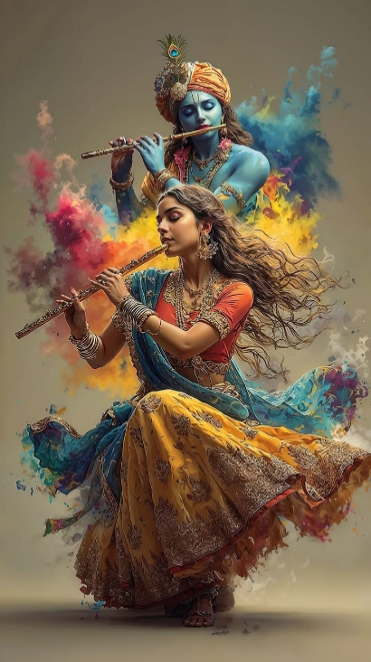 radhekrishna status 