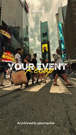 your event recap
