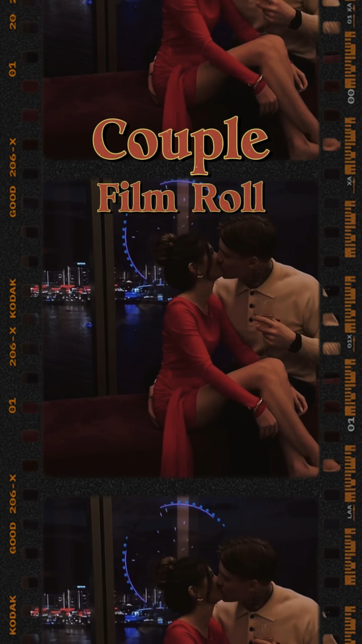 Rolo de filme de casal