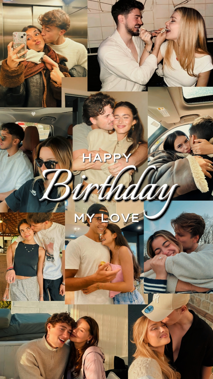 Feliz aniversário meu amor