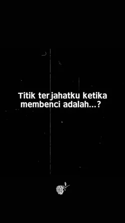 Titik terjahatku