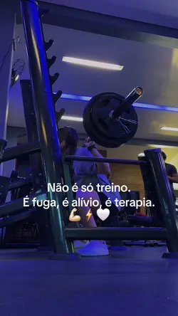 Não é só treino